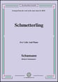 Schmetterling,Op.79,No.2,for Cello and Piano P.O.D cover